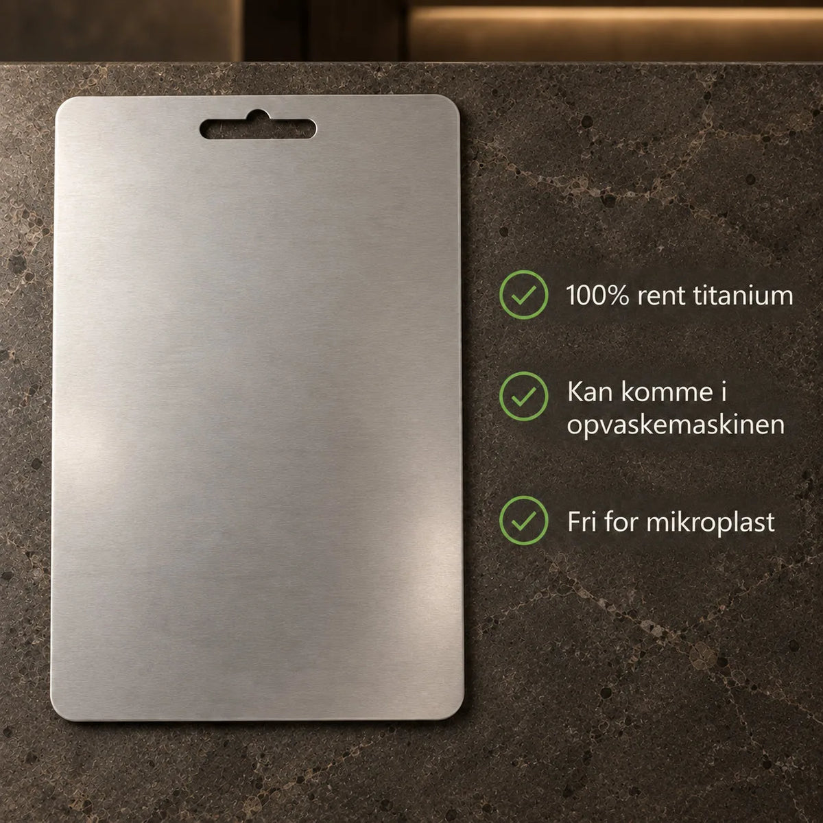 100% Titanium Skærebræt 3-Pak