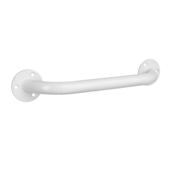 Støttegreb i Hvid Stål | 45 cm
