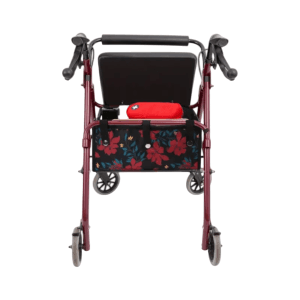 Rollator Taske, Med planter, sort