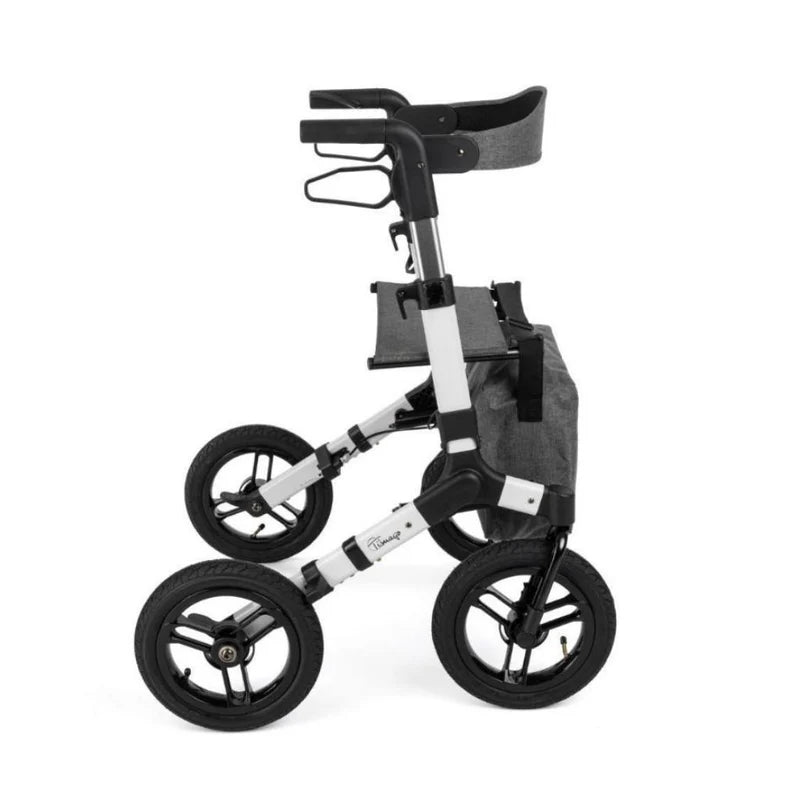 RANGER AIR WHITE rollator med lufthjul | TIMAGO