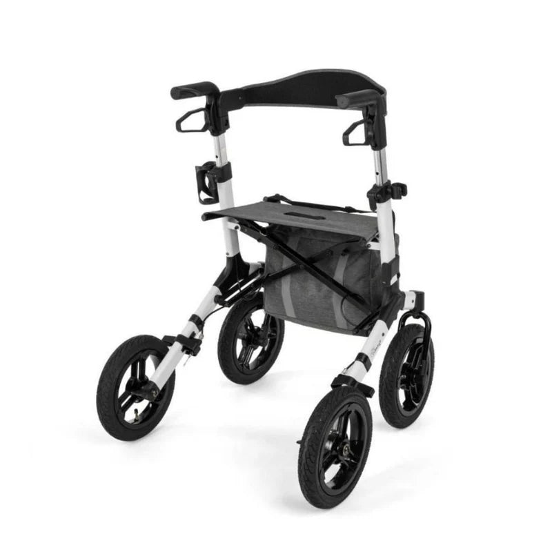 RANGER AIR WHITE rollator med lufthjul | TIMAGO