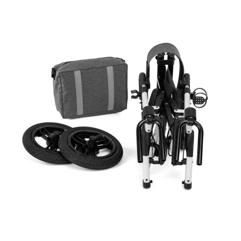 RANGER AIR WHITE rollator med lufthjul | TIMAGO