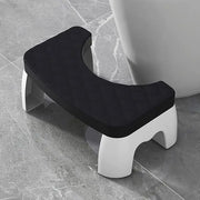 Ergonomisk toiletskammel – bedre komfort, sort