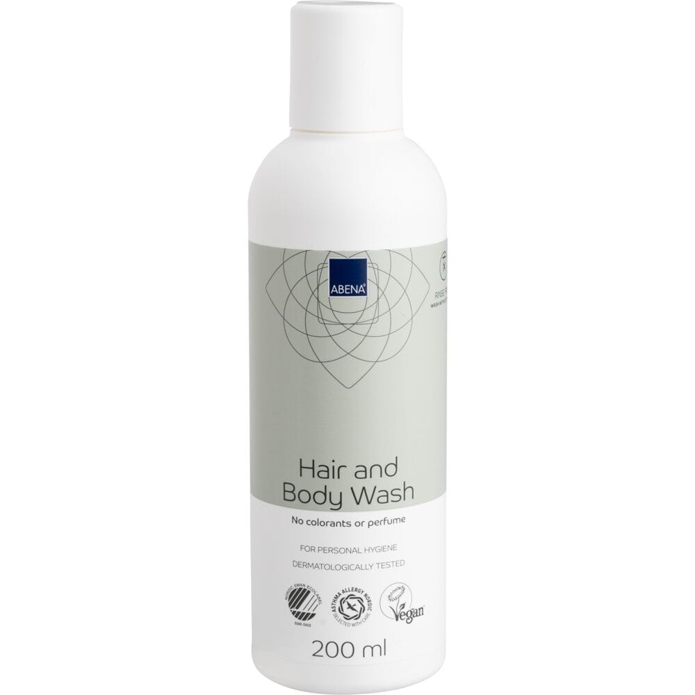 ABENA Hår & Bodyshampoo Vask Uden Vand | 200 ml