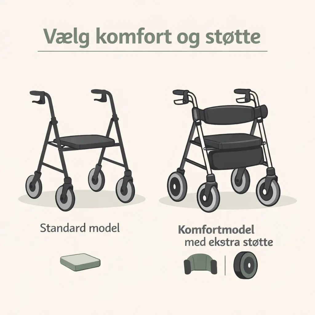 <strong>Vælg komfort og støtte</strong>