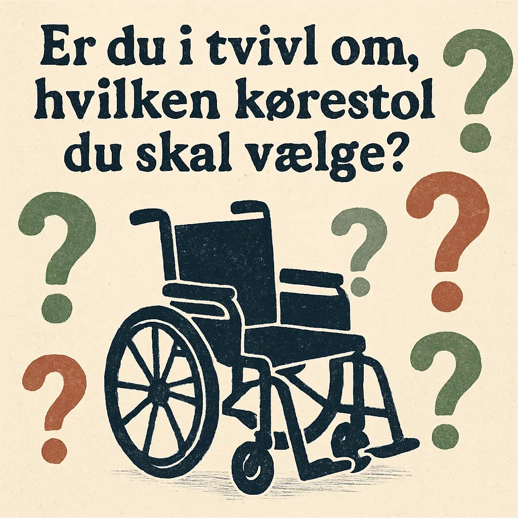 Afklar dit behov – hvor og hvor ofte skal kørestolen bruges?