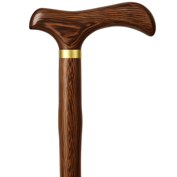 Træstok med gyldenring