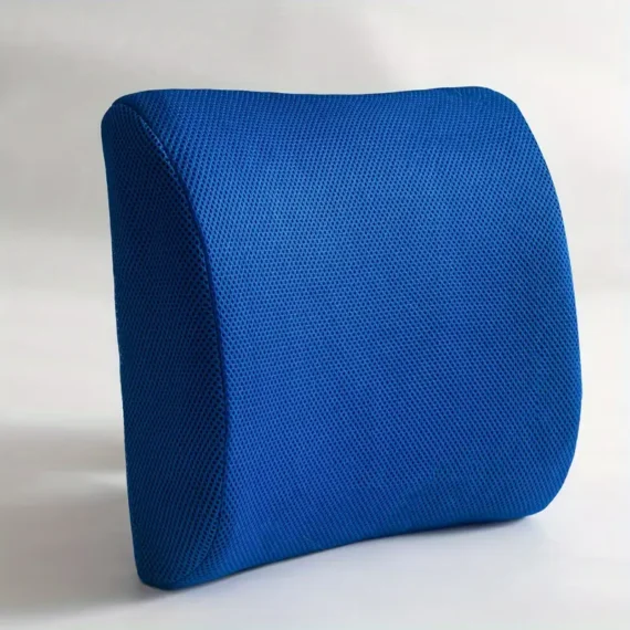 Memory Foam Lændestøttepude Blå | Til Ældre