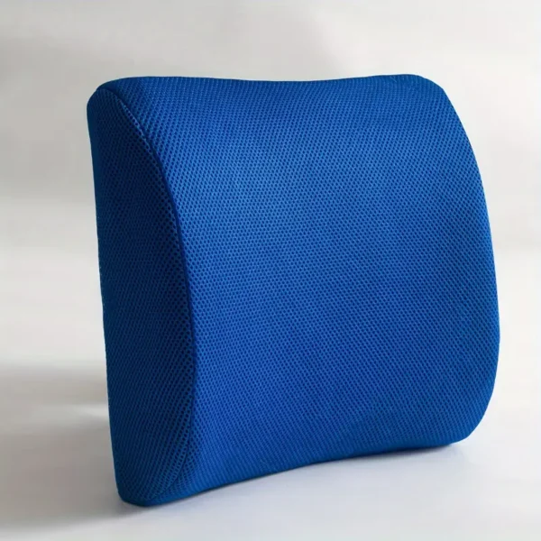 Memory Foam Lændestøttepude Blå | Til Ældre