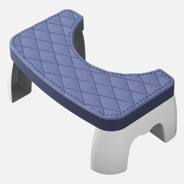Ergonomisk toiletskammel – bedre komfort, blå