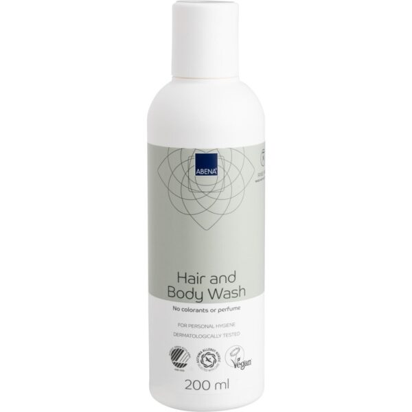 ABENA Hår & Bodyshampoo Vask Uden Vand | 200 ml