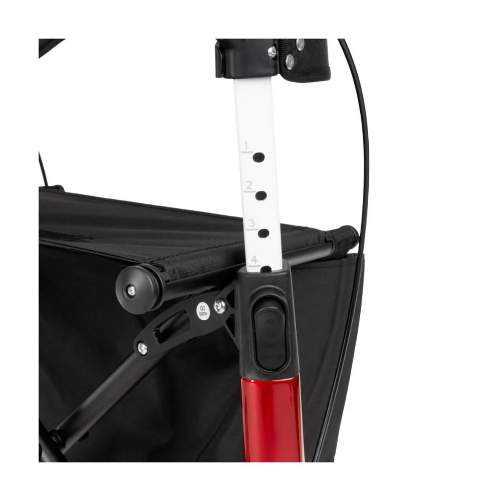 FUTURO RED Kulfiberrollator 5,3 kg | TIMAGO - Billede 2