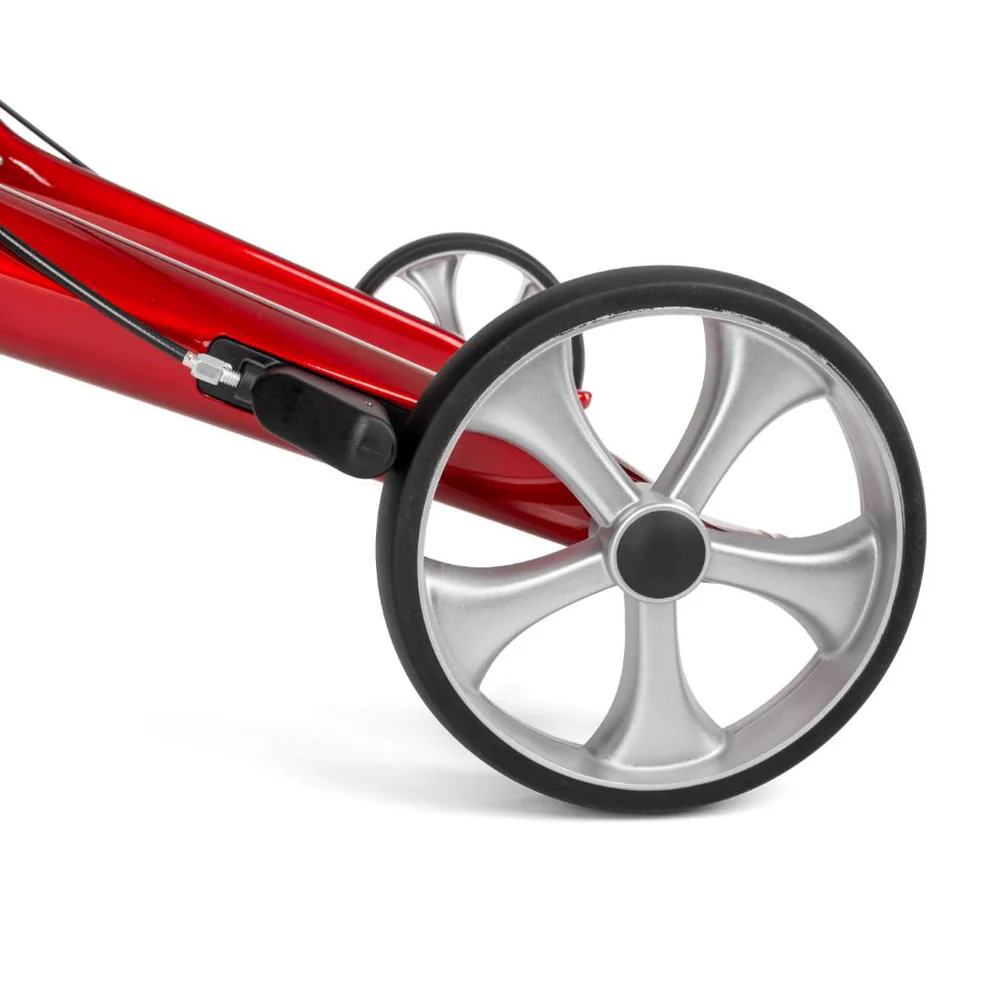 FUTURO RED Kulfiberrollator 5,3 kg | TIMAGO - Billede 5