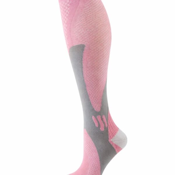 Støttestrømpe til damer (Str. 35-39) - Lyserød